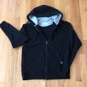 Champion full zip front hoodie with pockets